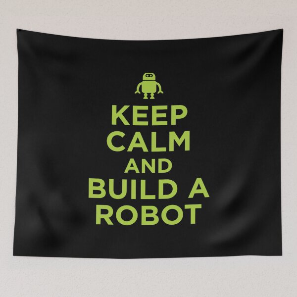 Item preview, Keep Calm and Build a Robot designed and sold by EstelleStar.