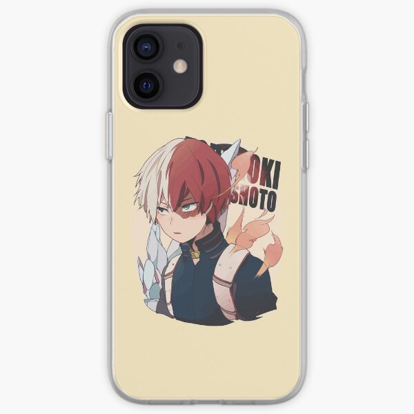 todoroki shouto Coque souple iPhone