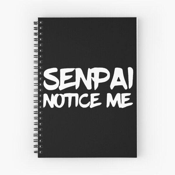 Artikelvorschau, Senpai bemerkte mich entworfen und verkauft von TenthFungi.