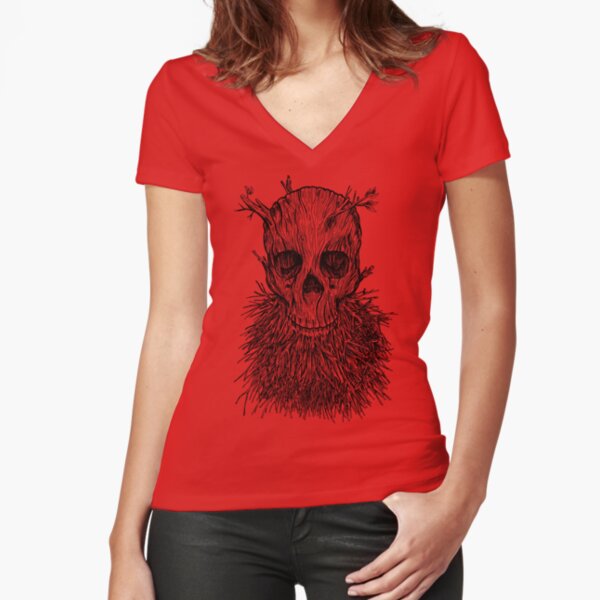 Fitted V-Neck T-Shirt