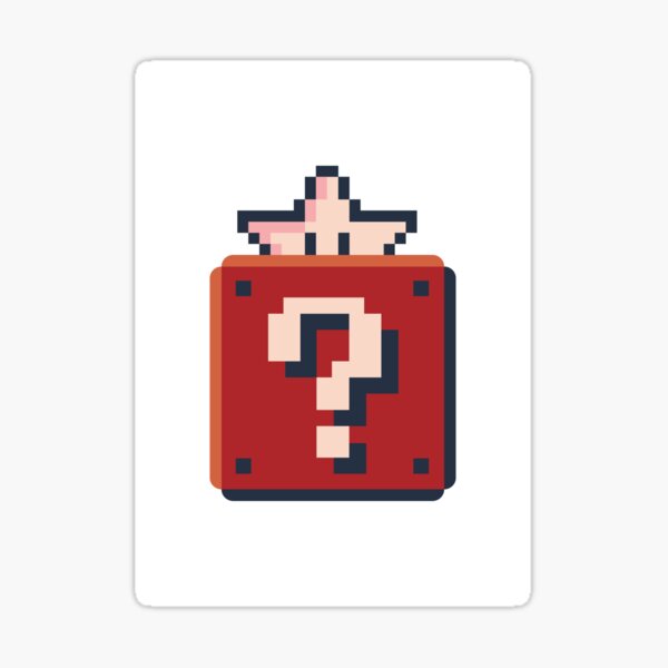 8 Bit Mario Fragenblock