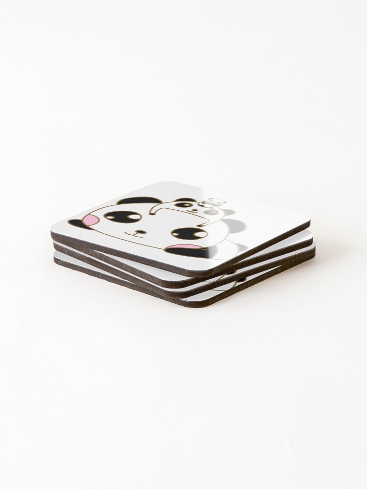 Thumbnail 4 of 5, Coasters (Set of 4), PandaPandaaPandaaa! designed and sold by Ric-c-Prod.