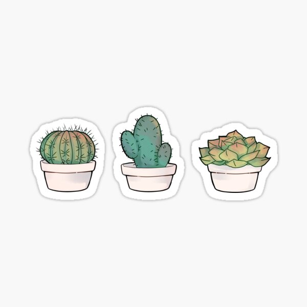 Free: Cactus Cute Kawaii Chibi Aesthetic Tumblr Tumbler Stick