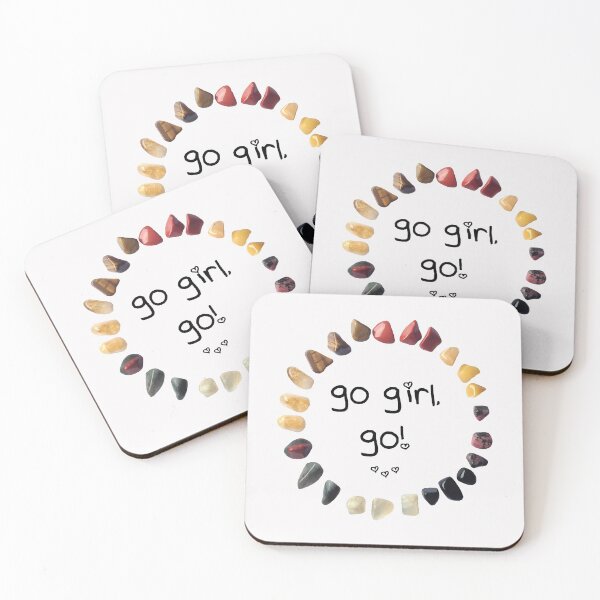 Item preview, "Go Girl Go!" Crystal Grid designed and sold by KarmaThymes.