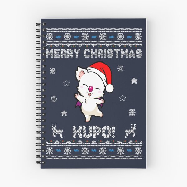 Item preview, Moogle Merry Christmas Kupo! designed and sold by StebopDesigns.