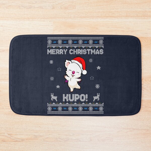 Item preview, Moogle Merry Christmas Kupo! designed and sold by StebopDesigns.