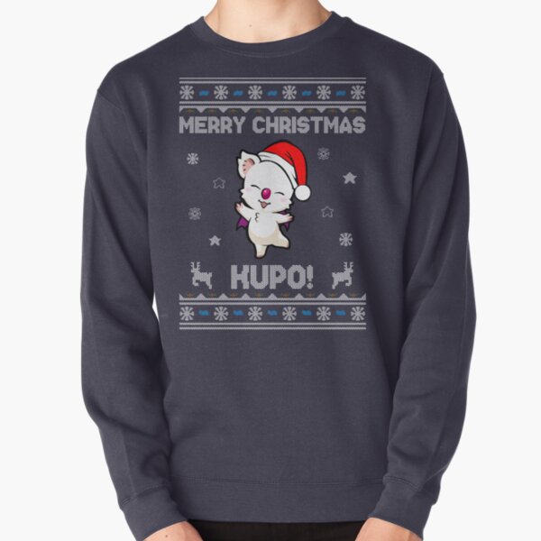 Moogle Merry Christmas Kupo! Pullover Sweatshirt