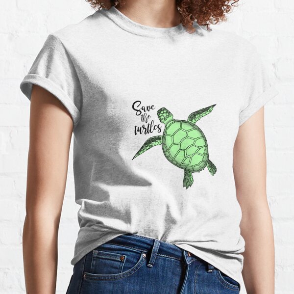 T-shirt Design - Save the Turtles Graphic by cithu09 · Creative