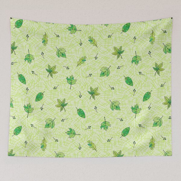 Item preview, Green Leaves designed and sold by Olooriel.