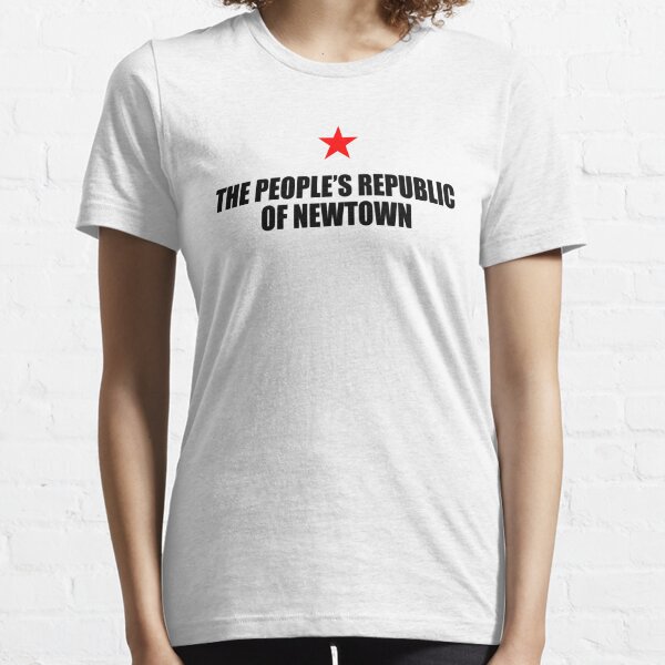 People's Republic of Newtown (Black) Essential T-Shirt