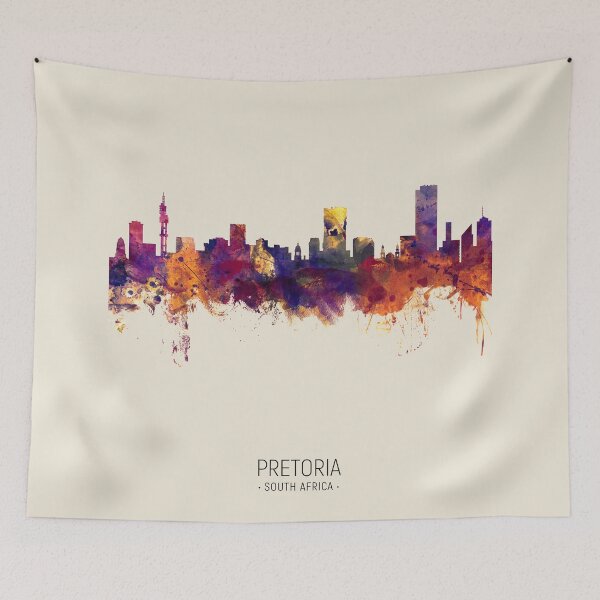 Item preview, Pretoria South Africa Skyline designed and sold by ArtPrints.