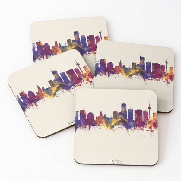 Item preview, Essen Germany Skyline designed and sold by ArtPrints.