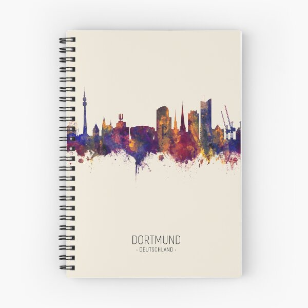 Artikelvorschau, Dortmund Germany Skyline entworfen und verkauft von ArtPrints.