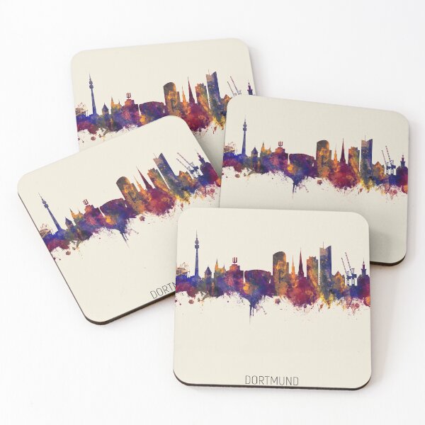 Item preview, Dortmund Germany Skyline designed and sold by ArtPrints.