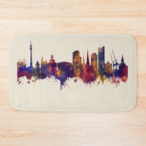 Item preview, Dortmund Germany Skyline designed and sold by ArtPrints.
