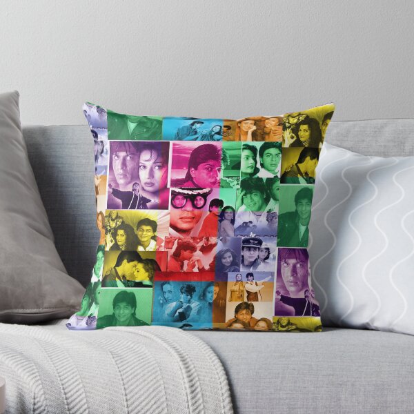 Shah Rukh Khan - Bollywood Throwback Throw Pillow