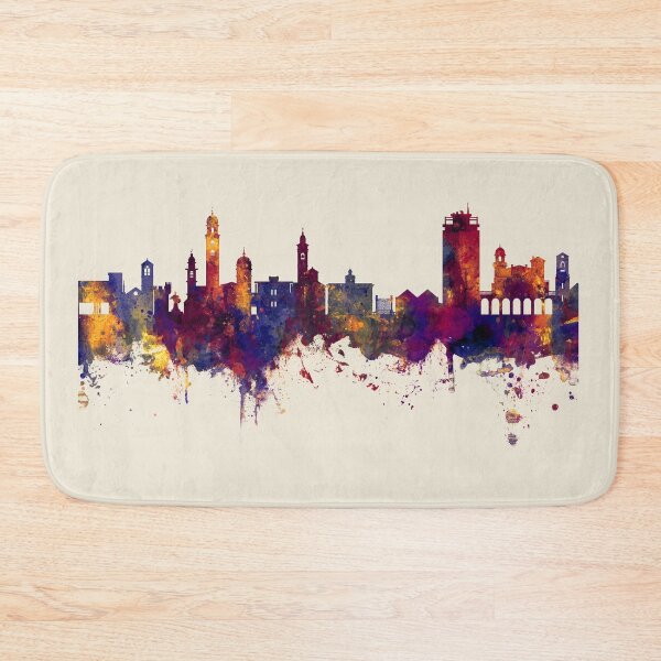Item preview, Lugano Switzerland Skyline designed and sold by ArtPrints.