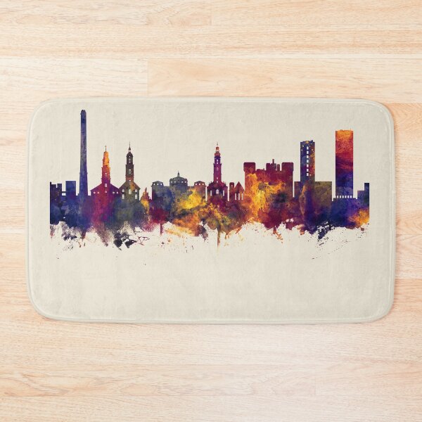 Item preview, Erlangen Germany Skyline designed and sold by ArtPrints.