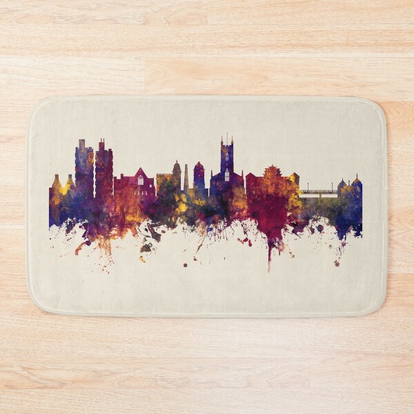 Item preview, Stoke-on-Trent England Skyline designed and sold by ArtPrints.