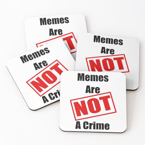 Item preview, Memes are NOT a crime designed and sold by Infernoman.