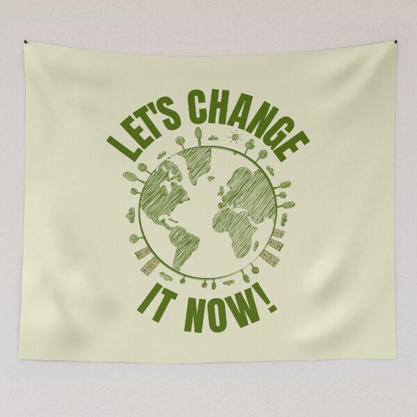 Item preview, Let's Change It Now Climate Policy Action Nature Earth Day designed and sold by peter2art.