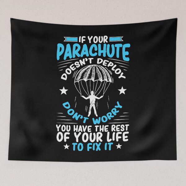 Item preview, Parachute Jumper Parachuting Skydiver Skydiving designed and sold by Krautshirts.