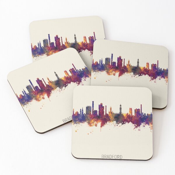 Item preview, Bradford England Skyline designed and sold by ArtPrints.