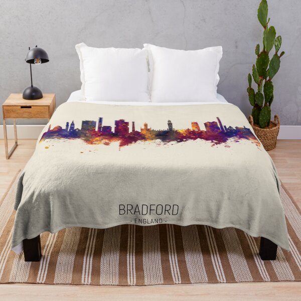 Artikelvorschau, Bradford England Skyline entworfen und verkauft von ArtPrints.