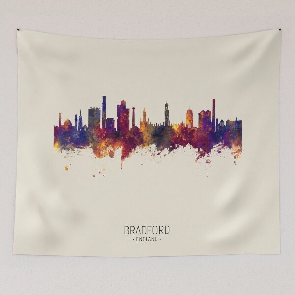 Item preview, Bradford England Skyline designed and sold by ArtPrints.