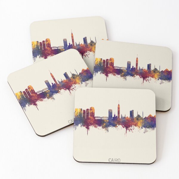 Item preview, Cairo Egypt Skyline designed and sold by ArtPrints.