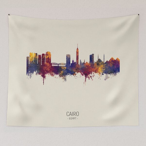 Item preview, Cairo Egypt Skyline designed and sold by ArtPrints.