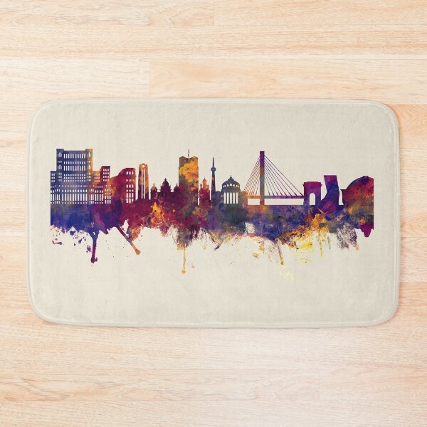 Item preview, Bucharest Romania Skyline designed and sold by ArtPrints.