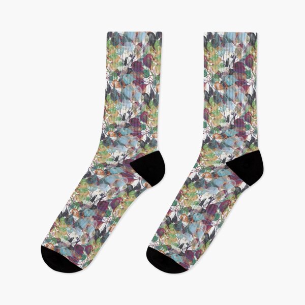 Item preview, abstract balloons pattern designed and sold by hutofdesigns.