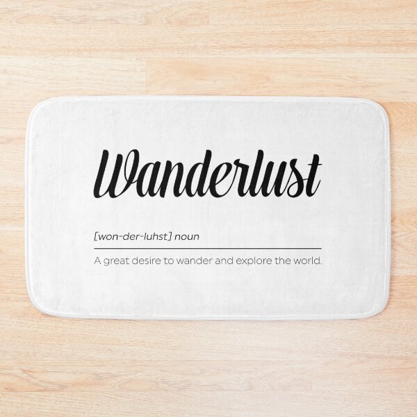 Aperçu de l'œuvre Wanderlust Définition créée et vendue par ZoollGraphics.