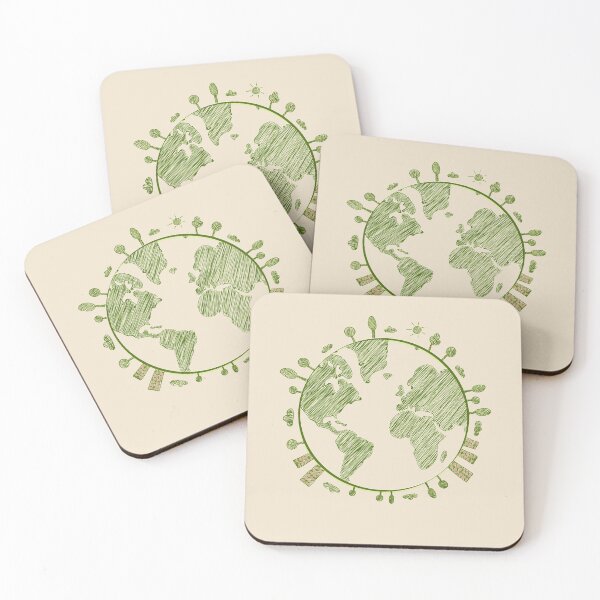 Item preview, Unsere Erde Naturschutz Umweltverschmutzung BaumliebhaberOur Earth Nature Protection Pollution Tree Lovers Earth Day  designed and sold by peter2art.