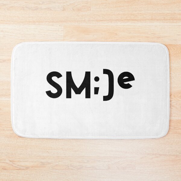 Artikelvorschau, Motivational Inspirational and Positive quote - smile typography text art by Word Fandom - wordfandom entworfen und verkauft von Kerry Pritchard.