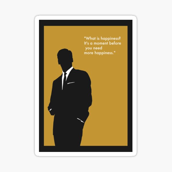 Don Draper Mad Men Sticker