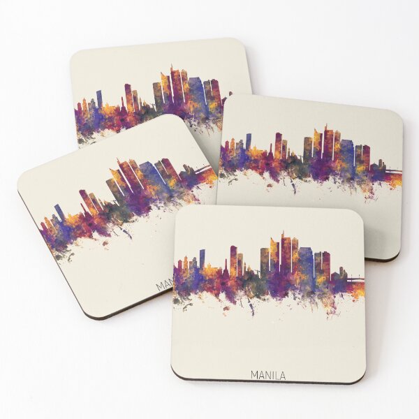 Item preview, Manila Philippines Skyline designed and sold by ArtPrints.