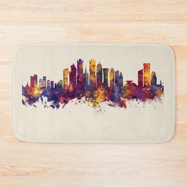 Item preview, Doha Qatar Skyline designed and sold by ArtPrints.
