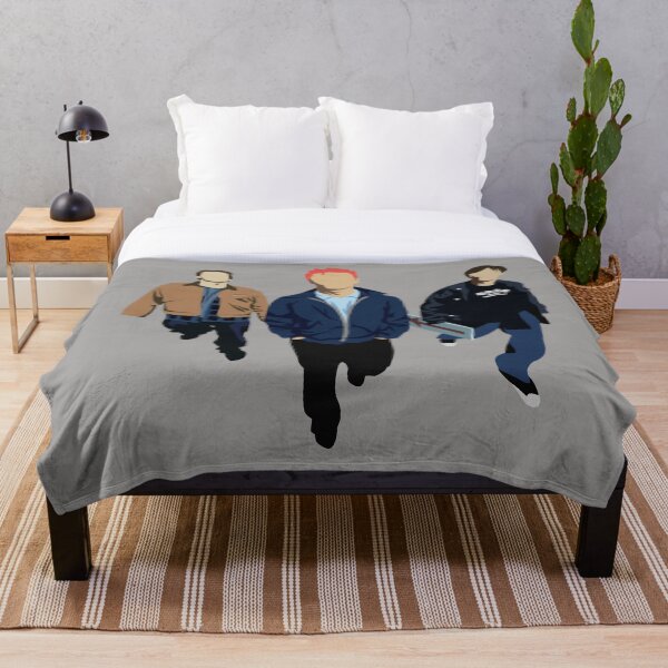 Minimal Green Day Throw Blanket