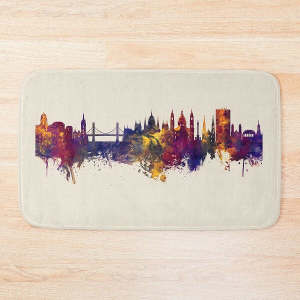 Item preview, Budapest Hungary Skyline designed and sold by ArtPrints.