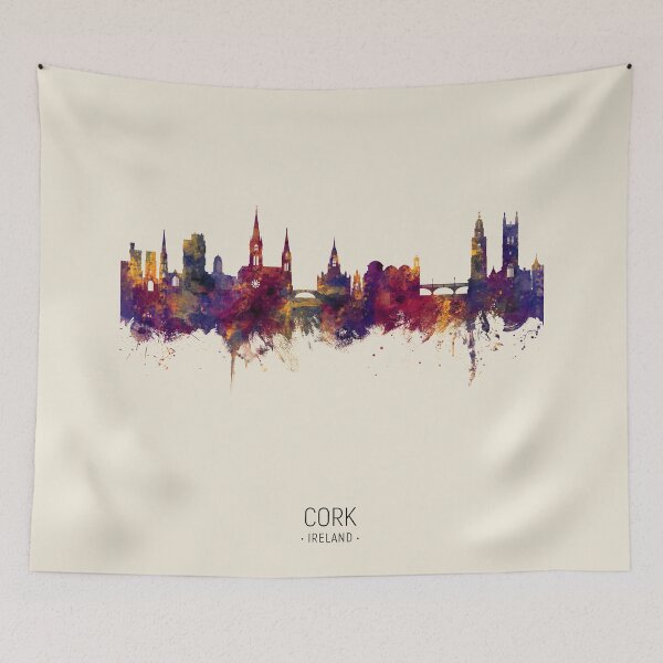 Item preview, Cork Ireland Skyline designed and sold by ArtPrints.