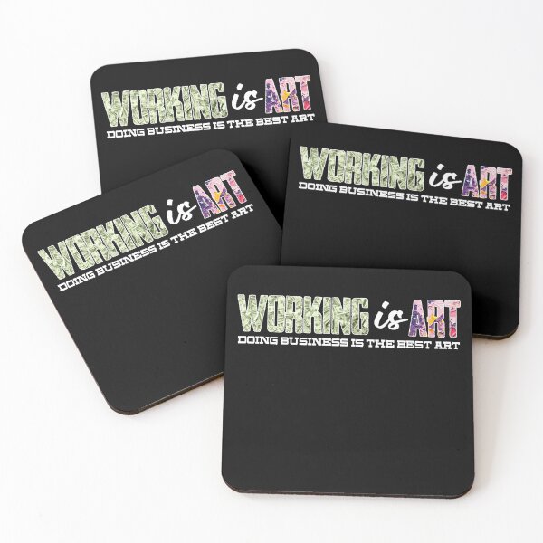 Item preview, Working is Art Doing Business is the Best Art Shirt designed and sold by Maindy.