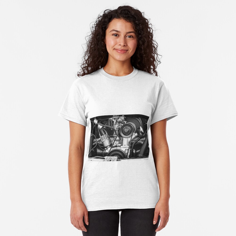 VW Karmann Ghia Aircooled Engine Classic T-Shirt