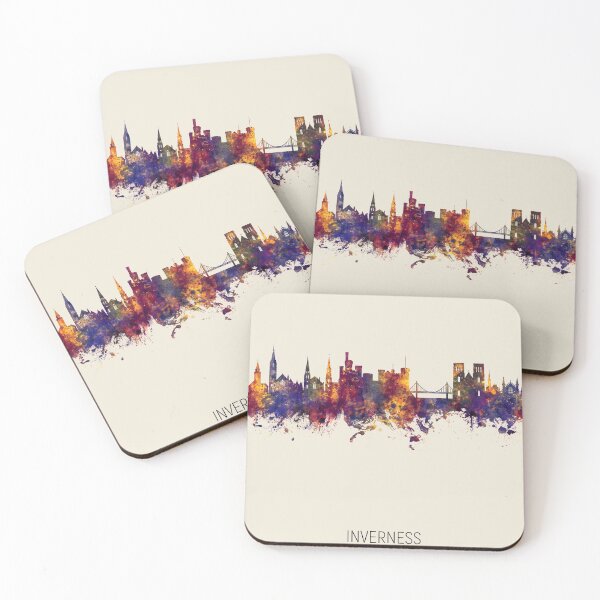 Item preview, Inverness Scotland Skyline designed and sold by ArtPrints.