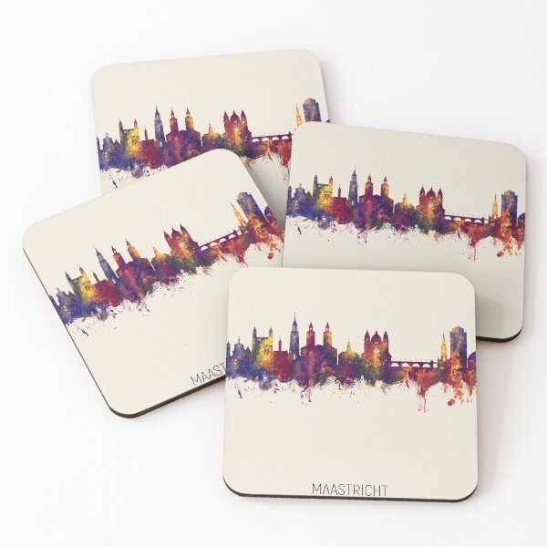 Item preview, Maastricht The Netherlands Skyline designed and sold by ArtPrints.
