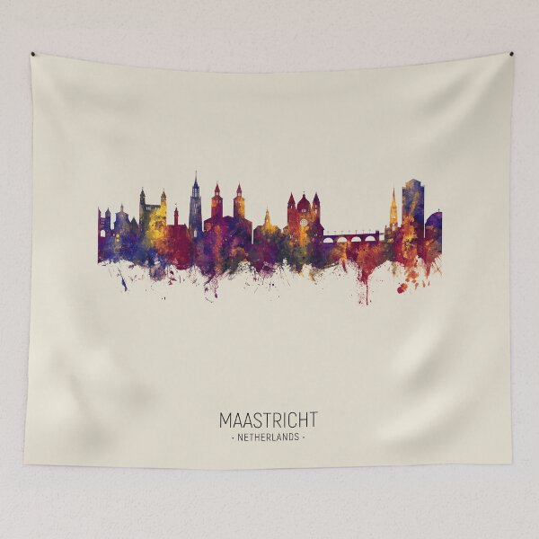 Item preview, Maastricht The Netherlands Skyline designed and sold by ArtPrints.