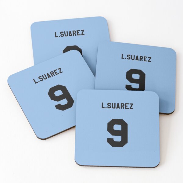 Item preview, L. Suarez Number 9 Shirt designed and sold by FootballArcade.