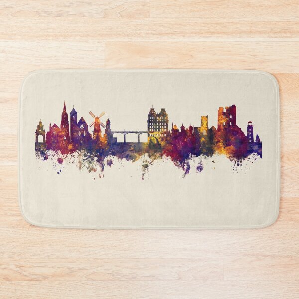 Item preview, Scarborough England Skyline designed and sold by ArtPrints.