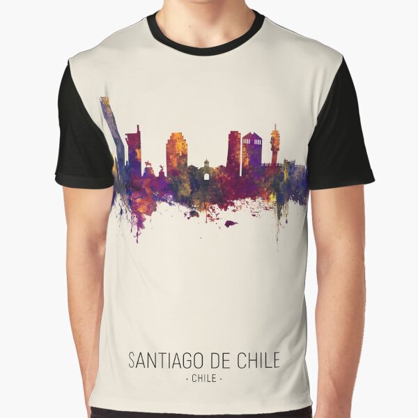 Artikel-Vorschau von Skyline von Santiago de Chile, designt und verkauft von ArtPrints.